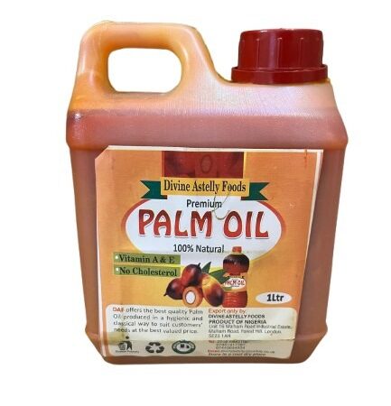Divine Astelly Foods Premium Palm Oil 1L