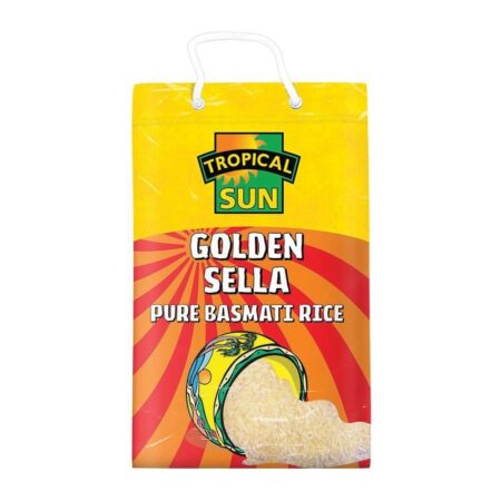 Tropical Sun Golden Sella Pure Basmati Rice 5kg