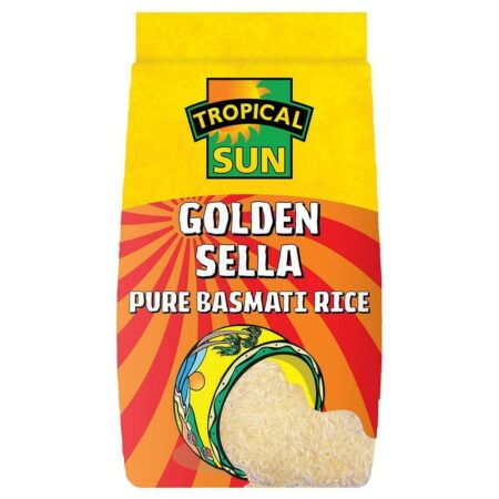 Tropical Sun Golden Sella Pure Basmati Rice 10kg