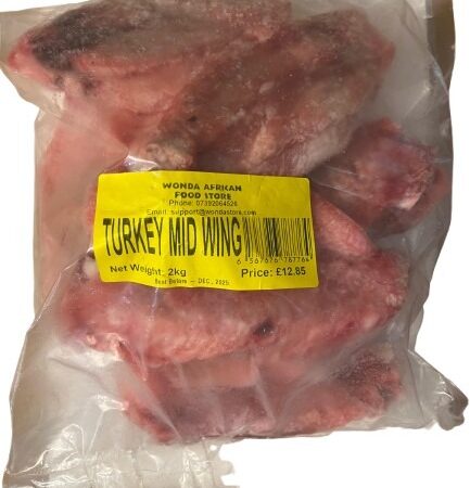Turkey Mid Wing 2kg (Wonda African Food Store)