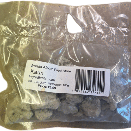 Kaun 100g (yam) (Wonda African Food Store)