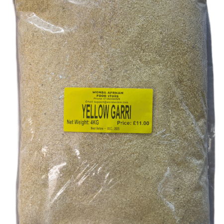 Yellow Garri 4kg (Wonda African Food Store)