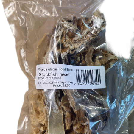 Stockfish Head 200g (Wonda African Food Store)