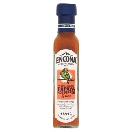 Encona West Indian Papaya Hot Pepper Sauce 142ml