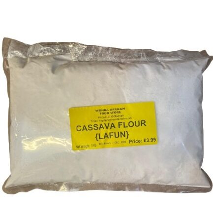 Cassava Flour (Lafun) 1kg (Wonda African Food Store)