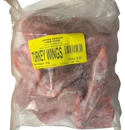 Turkey Wings 2kg (Wonda African Food Store)