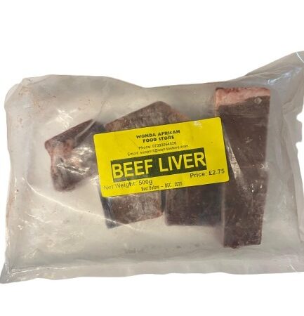Beef Liver 500g (Wonda African Food Store)