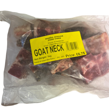 Goat Neck 1kg (Wonda African Food Store)
