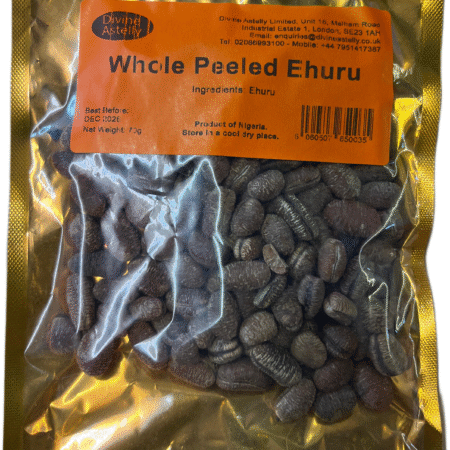 Divine Astelly Whole Peeled Ehuru 70g