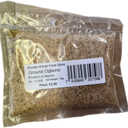 Ground Ogbono 80g (Wonda African Food Store)