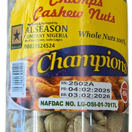 Champs Cashew Nuts 450g